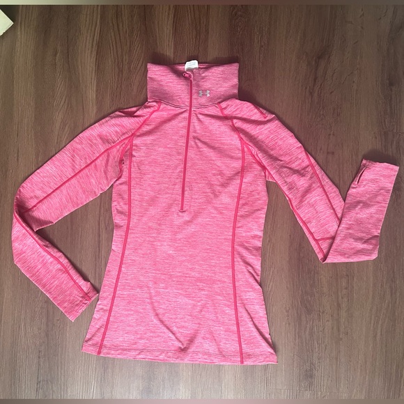 Under Armour Women's Tech 1/2 Zip Twist Top Pink - Picture 3 of 6
